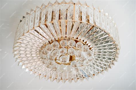 Lustre Redondo De Vidro
