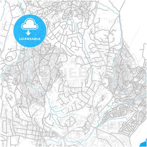 Blantyre Malawi City Map With High Resolution Roads Hebstreits