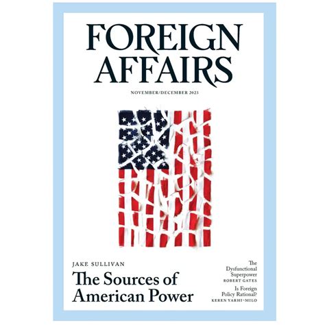 Foreign Affairs November December Issue The Css Point