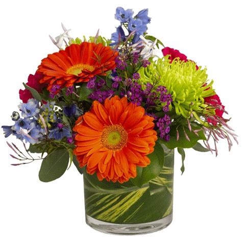 Cheery Day Bouquet Is Designed By Karins Florist Same Day Delivery