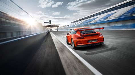 Download Orange Car Car Porsche Porsche 911 Porsche 911 GT3 Vehicle ...