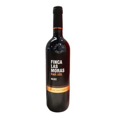 Finca Las Moras Black Label Red Wine Malbec Ntuc Fairprice