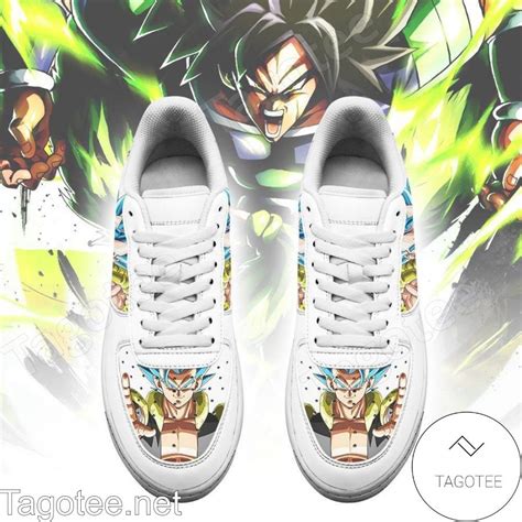 Broly Dragon Ball Z Anime Air Force Shoes Tagotee