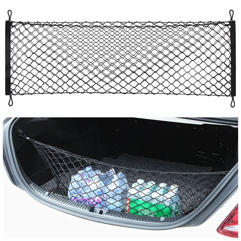 Car Nylon Elastic Mesh Net Car Hatchback Rear Luggage Cargo Trunk