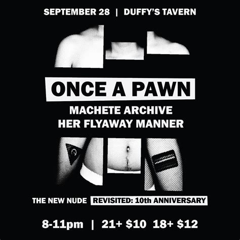 Once A Pawn The New Nude Year Anniversary Show Duffy S Tavern