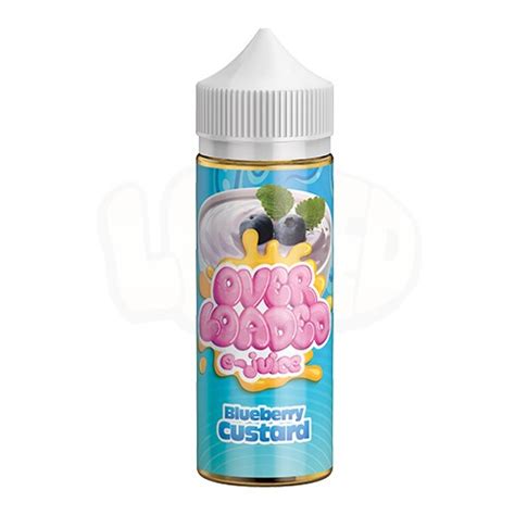 Blueberry Custard 100ml Shortfill E Liquid By Loaded Free Next Day