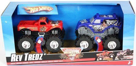 Hot Wheels Monster Jam Rev Tredz Captain S Curse Bounty Hunter