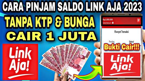 TANPA KTP BUNGACara Pinjam Saldo Linkaja Terbaru 2023 Pinjaman