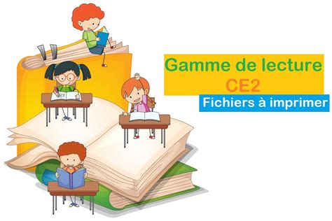 Gammes De Lecture Ce Fichiers Imprimer