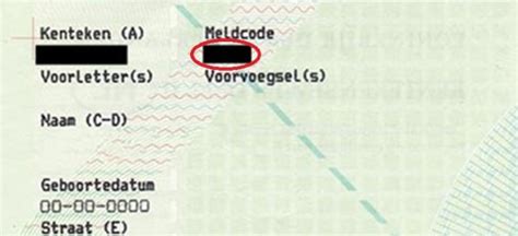 Waar Vind Ik Mijn Meldcode Op Een Kentekenbewijs Poliswijzer