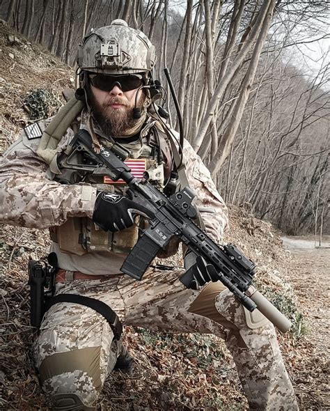 Seal Team Loadout Big Beard Aor1 Hk416 In 2020 Navy Military