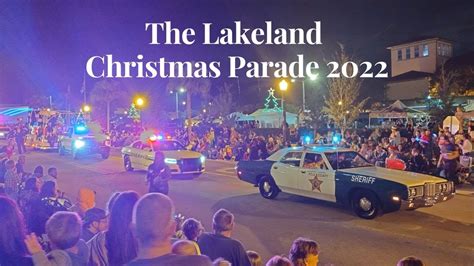 The Lakeland Christmas Parade 2022 YouTube