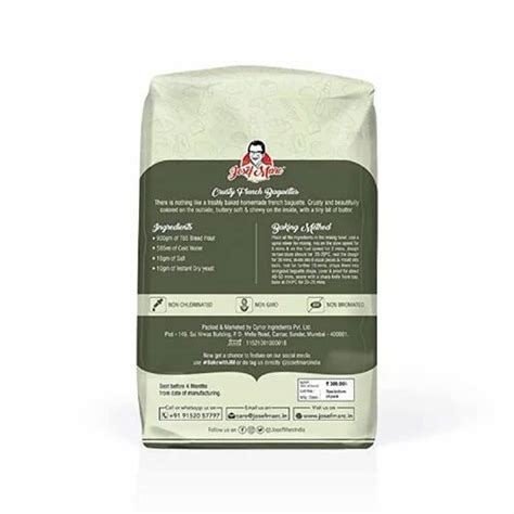 Aashirvaad Indian Josef Marc Farine De Ble T65 Bread Flour 2 Lbs 907g