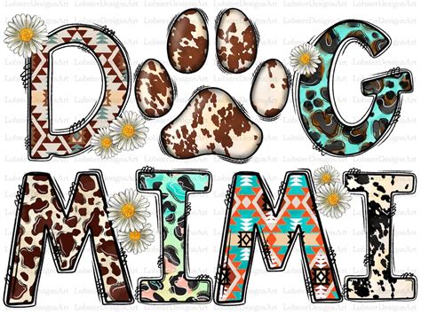 Dog Mimi Png, Mimi Png, Mimi Design, Cowhide, Dog Png, Flower, Leopard ...