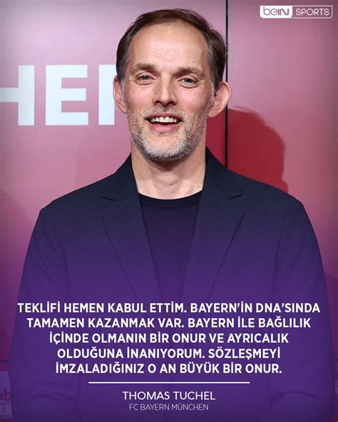 beIN SPORTS Türkiye on Twitter Thomas Tuchel Bayern Münih in