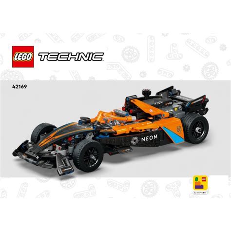 Notice Instruction Lego Technic Neom Mclaren Formula E Race Car