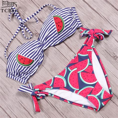 Tcbsg 2019 New Arrival Sexy Bikinis Women Swimsuit Push Up Embroidery