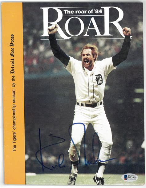 Lot Detail Kirk Gibson Autographed Roar Of 84 Book