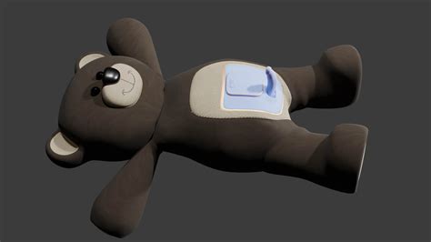 Teddy Bear Sextoy Fuck Machine Animated And Rigged 3D Model By TriDsign