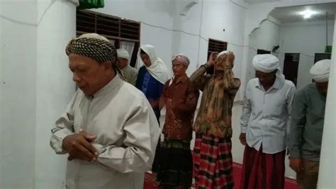 Jemaah Tarekat Naqsabandiyah Di Sumut Mulai Salat Tarawih Ramadan 1442