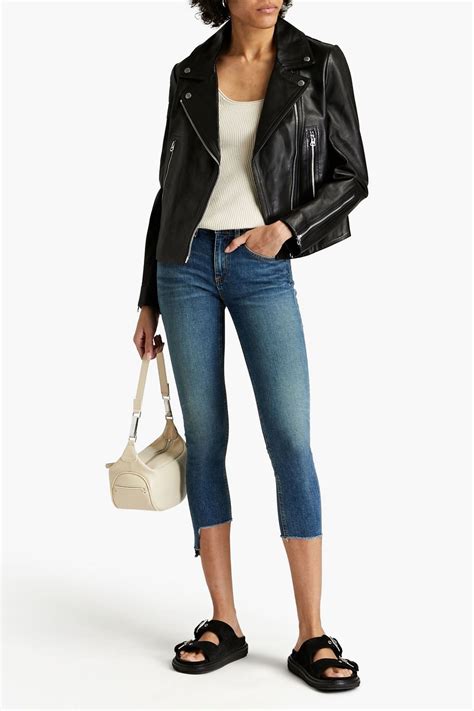 RAG BONE Cate Cropped Mid Rise Skinny Jeans THE OUTNET