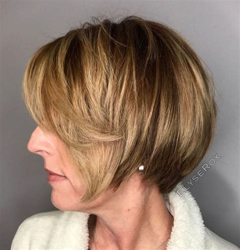 Short Balayage Hairstyle Over 40 Haircut Styles For Women Short