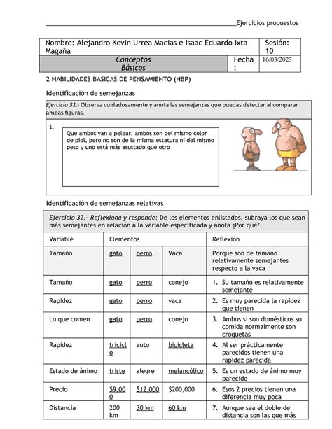 A Ejsesion Good Ejercicio Observa Cuidadosamente Y