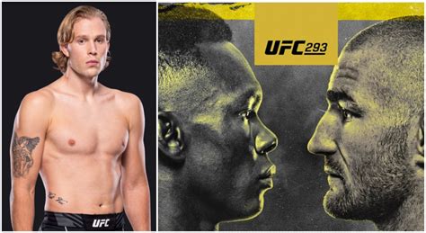 Ufc 293 Fight Card Start Time And How To Watch Frontkick Online