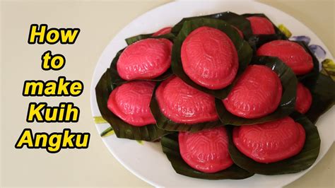 Mom S Recipe Cara Membuat Kuih Angku Kuih Kura Kura Youtube