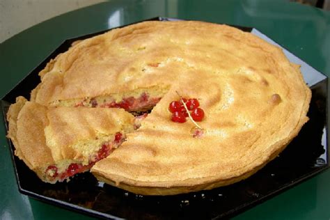 Recette de Tarte meringuée aux groseilles