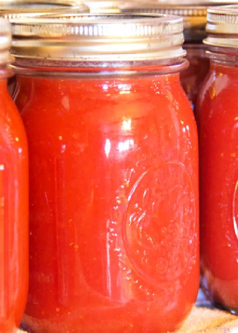 Crock Pot Tomato Sauce Canning Recipe Crock Pot Ladies