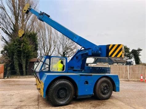 Iron Fairy Mobile Crane Cw Hydraulic Push Out Boom Video In York