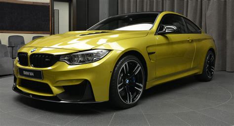 Austin Yellow BMW M4 Laden With M Performance Parts Is Near Perfect