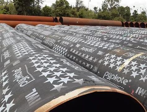 Backing Material Bitumen Color Black IWL Pypkote Tar Based Pipe