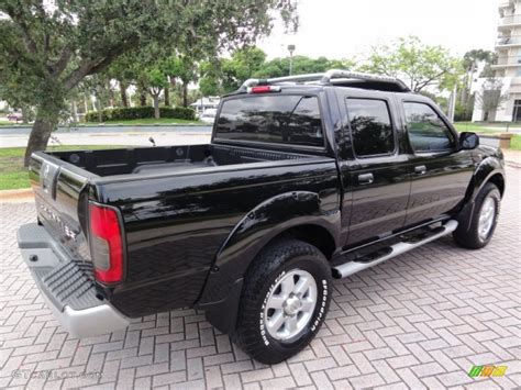 2003 Super Black Nissan Frontier SC V6 Crew Cab 4x4 66431760 Photo 10