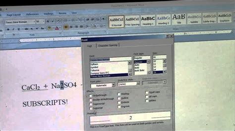 How To Write Chemical Equations In Word Document Tessshebaylo