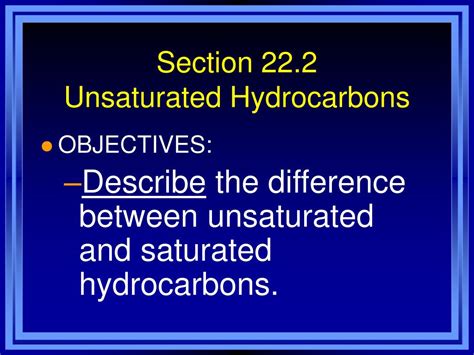 PPT Chapter 22 Hydrocarbon Compounds PowerPoint Presentation Free