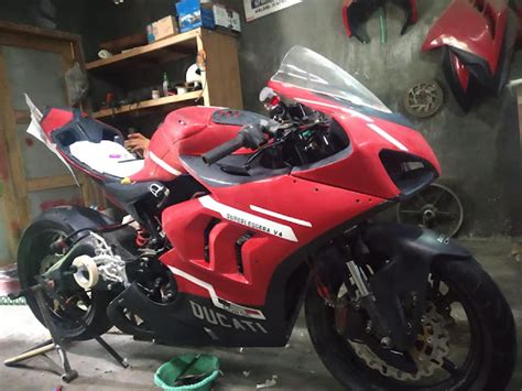 Inspirasi Garapan Byson Modif Ducati Panigale Satupiston Blog