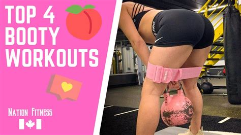 🔥 Top 4 Booty Workouts 🔥 Resistance Band Exercises For Legs And Glutes 20 Minute Booty Band