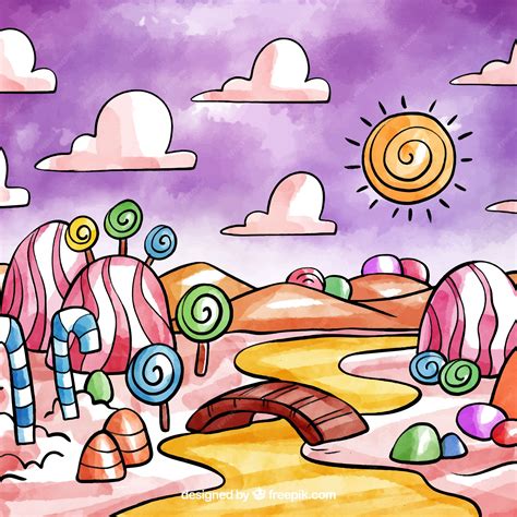 candyland drawings
