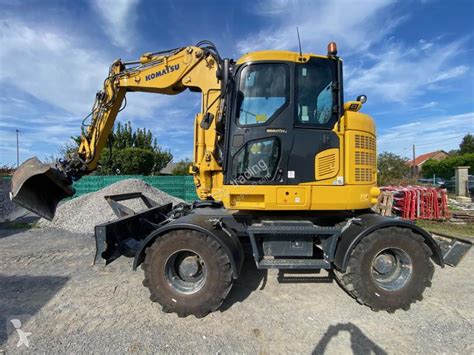 Used Komatsu Wheel Excavator Pw Mr N