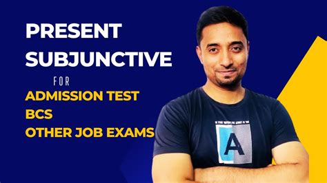 Present Subjunctive L English For Competitive Exam Youtube