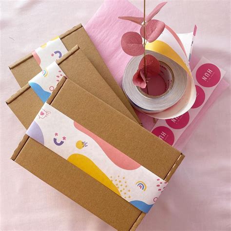 Eco Friendly Packaging Handmade Packaging Packaging Tape Custom