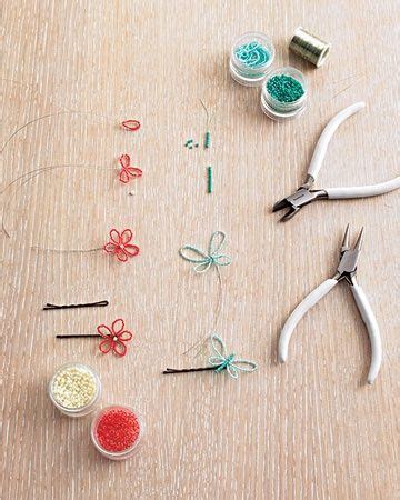 DIY Beaded Hair Accessories