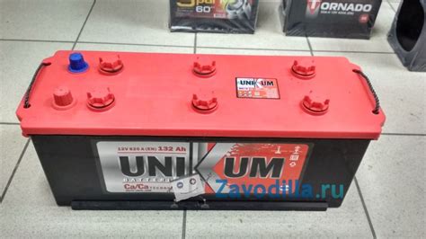 Аккумулятор UNIKUM (Уникум) 132 А/ч Аккумуляторы в Красноярске
