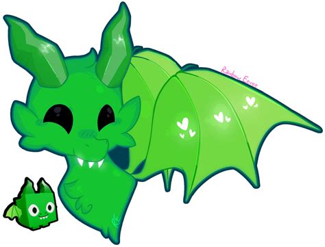 Pet Simulator X Dragon Bust by RainbowEevee-DA on DeviantArt