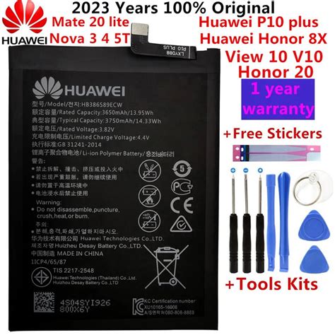 Huawei Bater A Original Para Huawei P Plus Hb Ecw Honor X