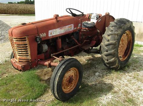 International 330 Tractor In Orleans In Item Dd4330 Sold Purple Wave