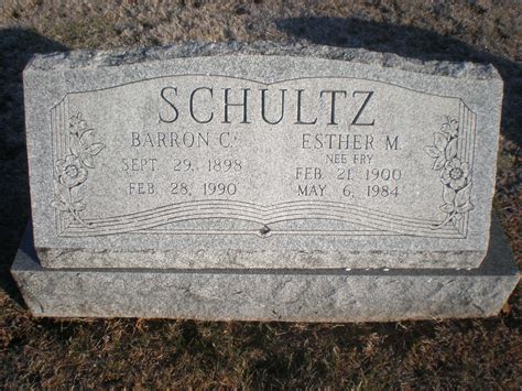 Barron Cressman Schultz Find A Grave Reminne