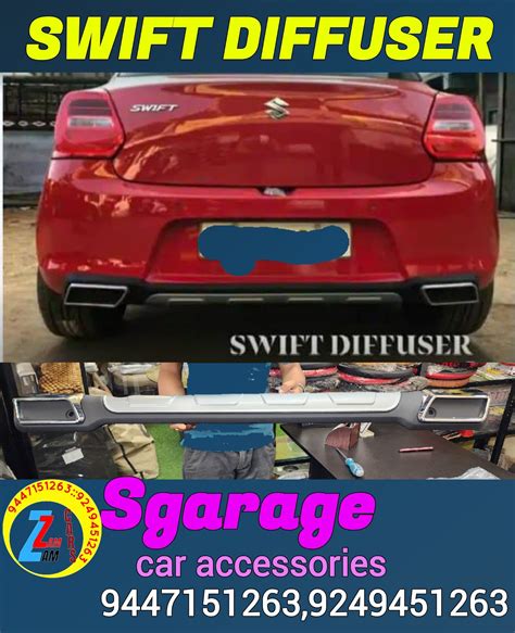 Swift Rear Bumper Diffuser Hotsell Aikicai Org